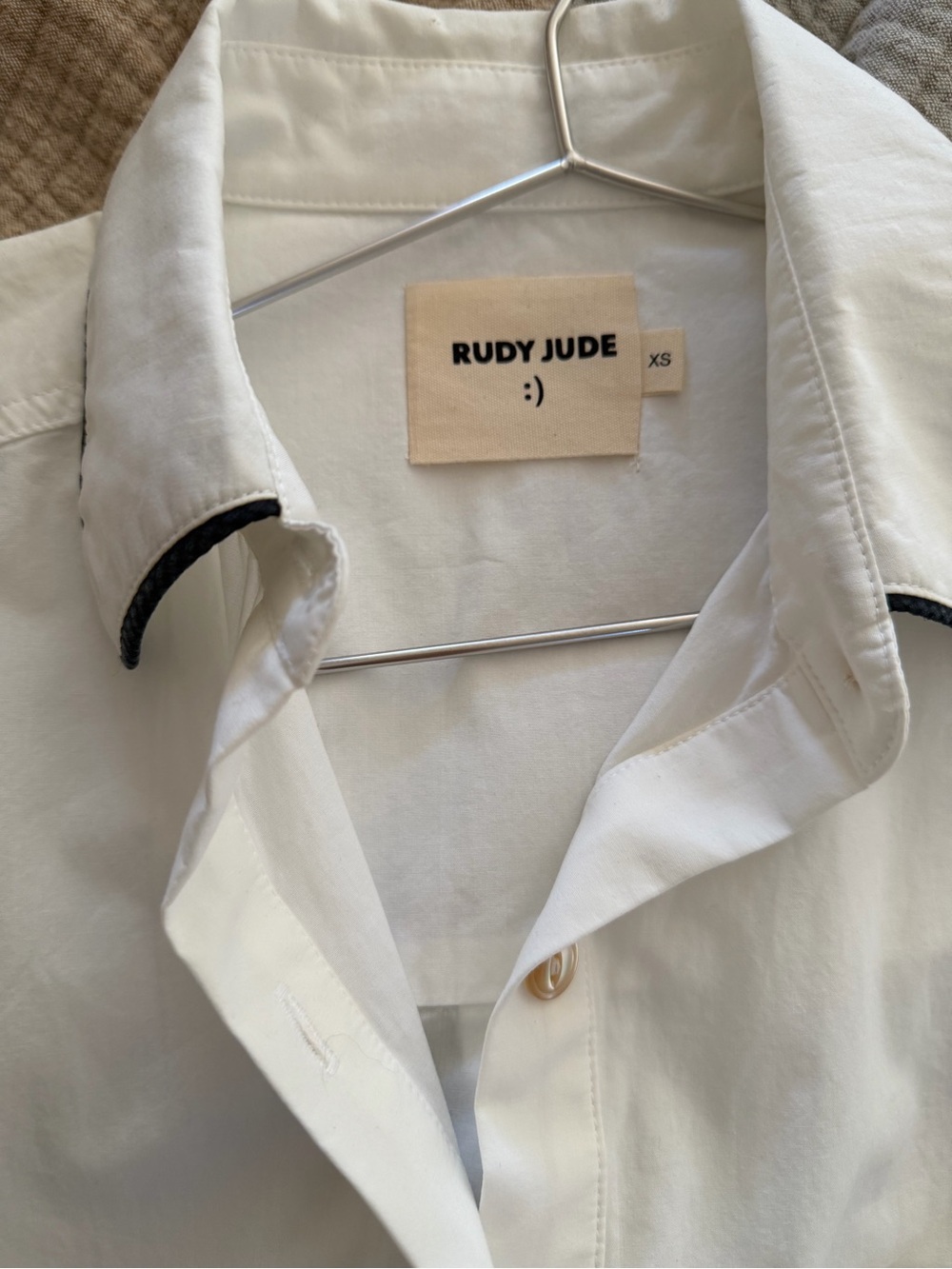 Rudy Jude dress Shirt with indigo Trim